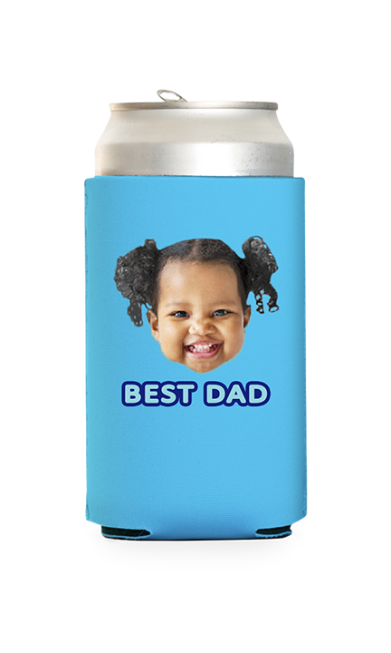 Custom Best Dad Can Cooler