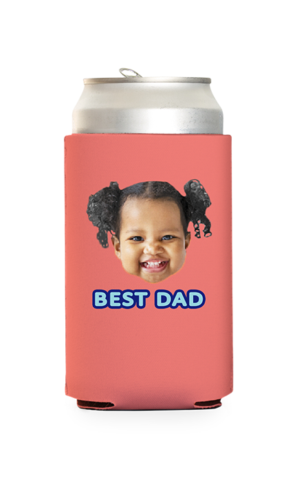 Custom Best Dad Can Cooler