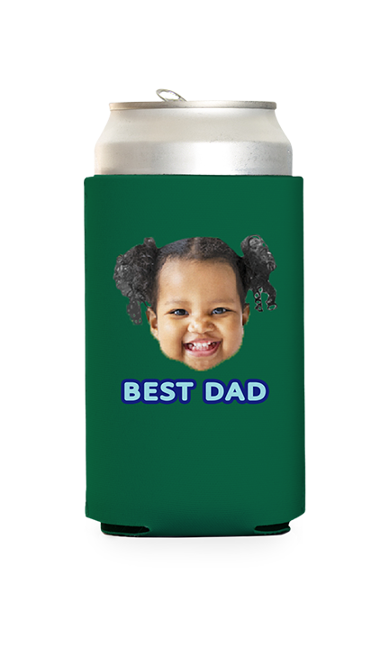 Custom Best Dad Can Cooler
