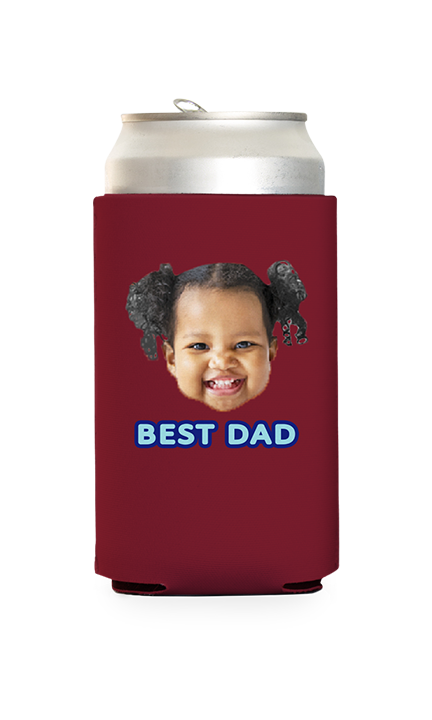 Custom Best Dad Can Cooler