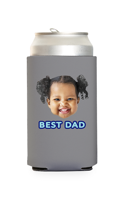 Custom Best Dad Can Cooler