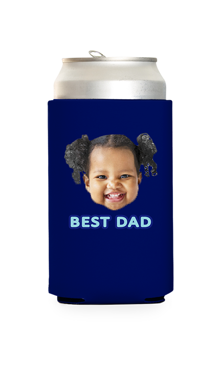 Custom Best Dad Can Cooler