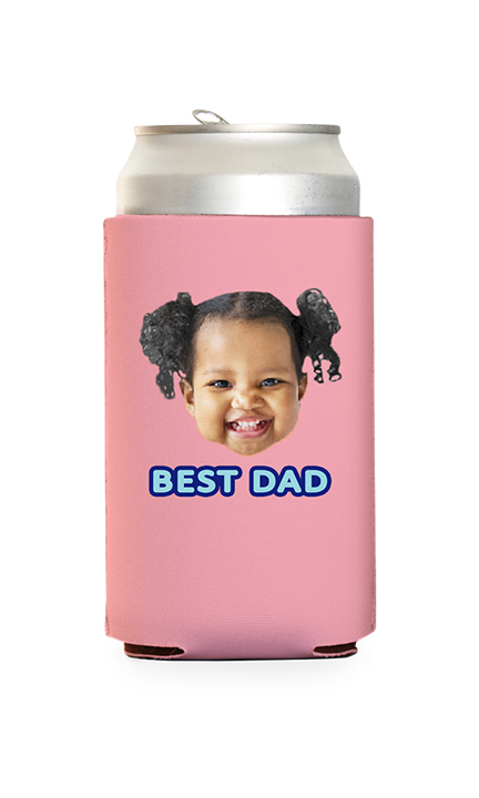 Custom Best Dad Can Cooler
