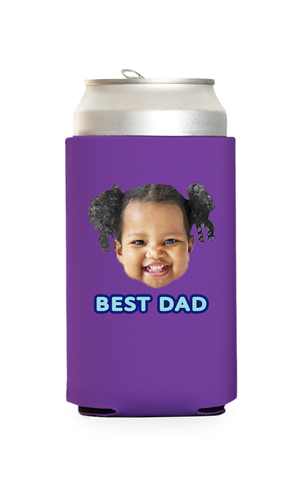 Custom Best Dad Can Cooler