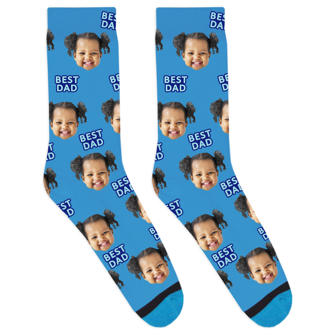 Custom Best Dad Socks