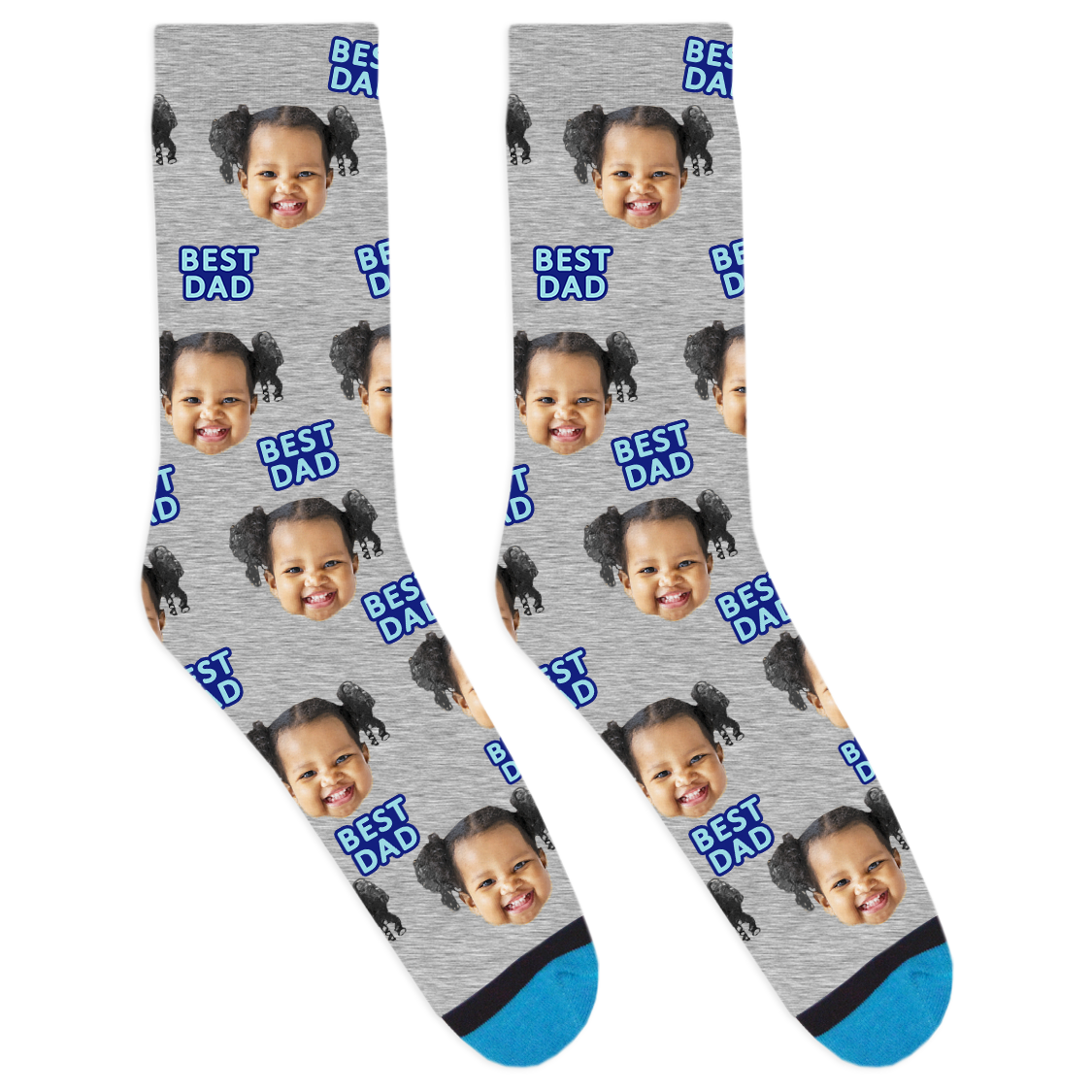 Custom Best Dad Socks