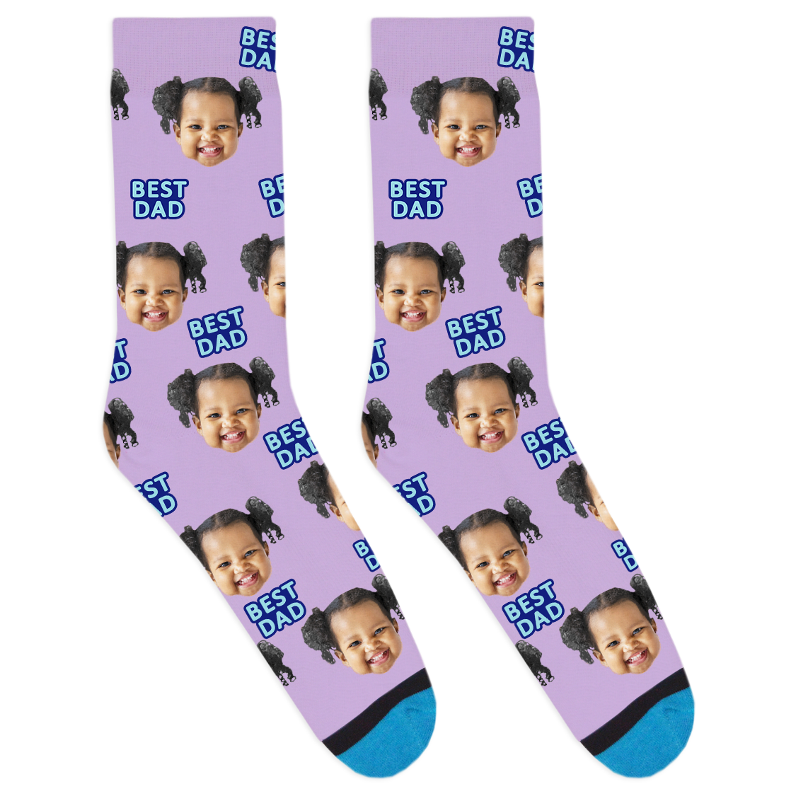 Custom Best Dad Socks