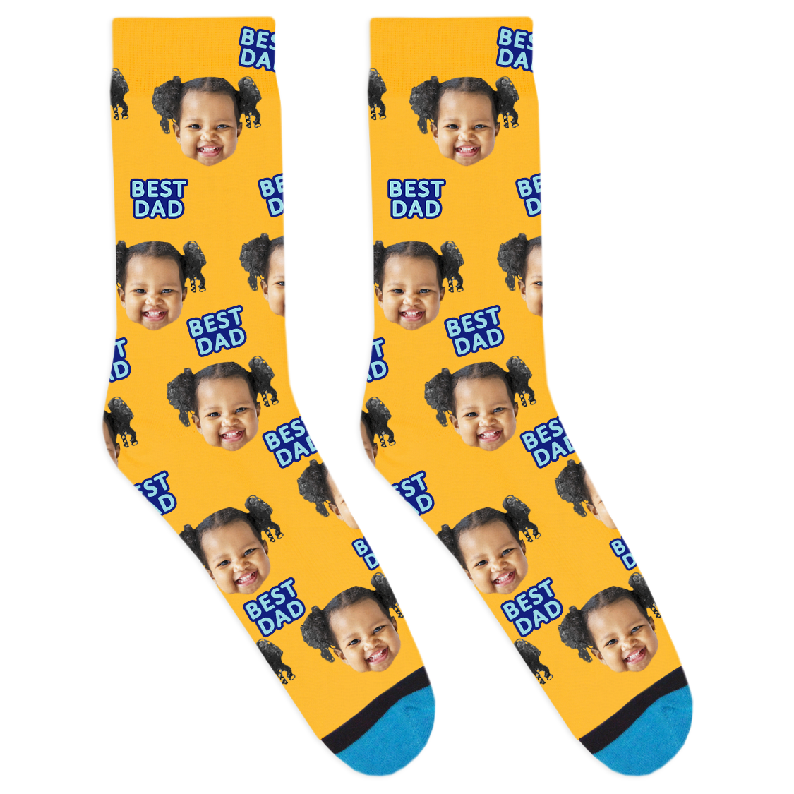 Custom Best Dad Socks