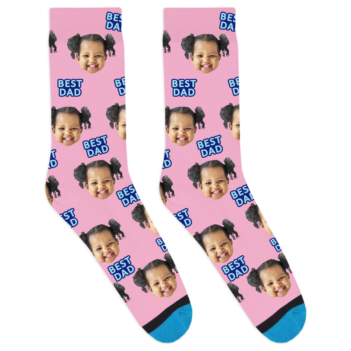 Custom Best Dad Socks