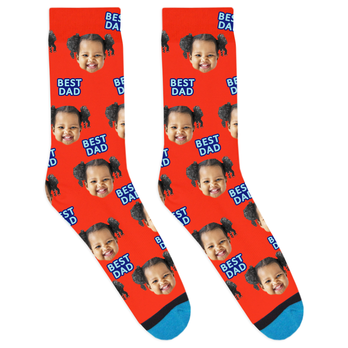 Custom Best Dad Socks