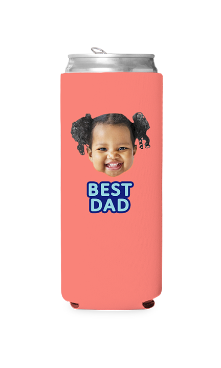 Custom Best Dad Can Cooler
