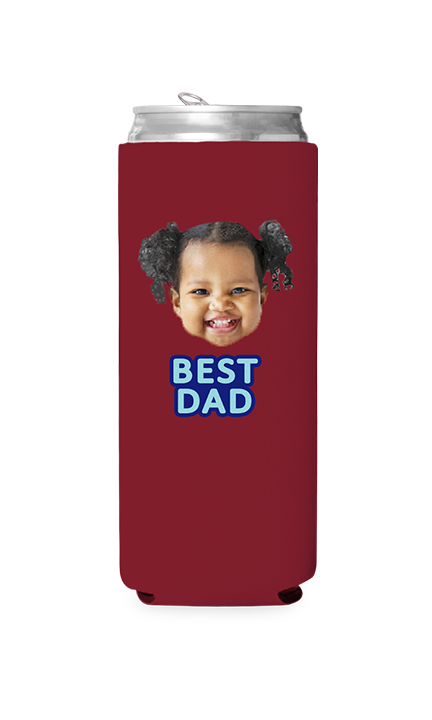 Custom Best Dad Can Cooler