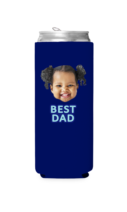 Custom Best Dad Can Cooler