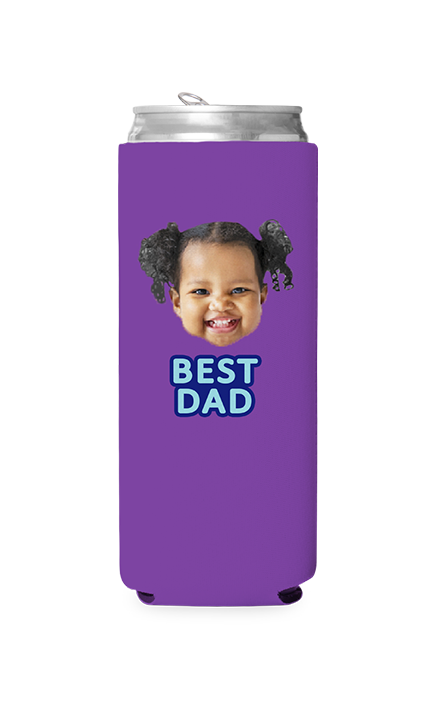 Custom Best Dad Can Cooler