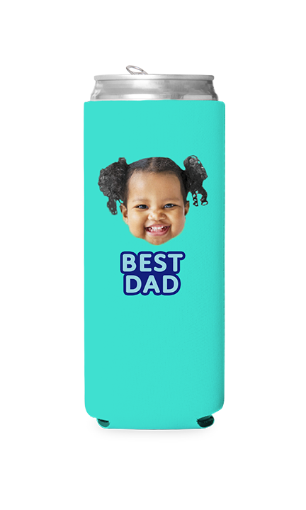Custom Best Dad Can Cooler