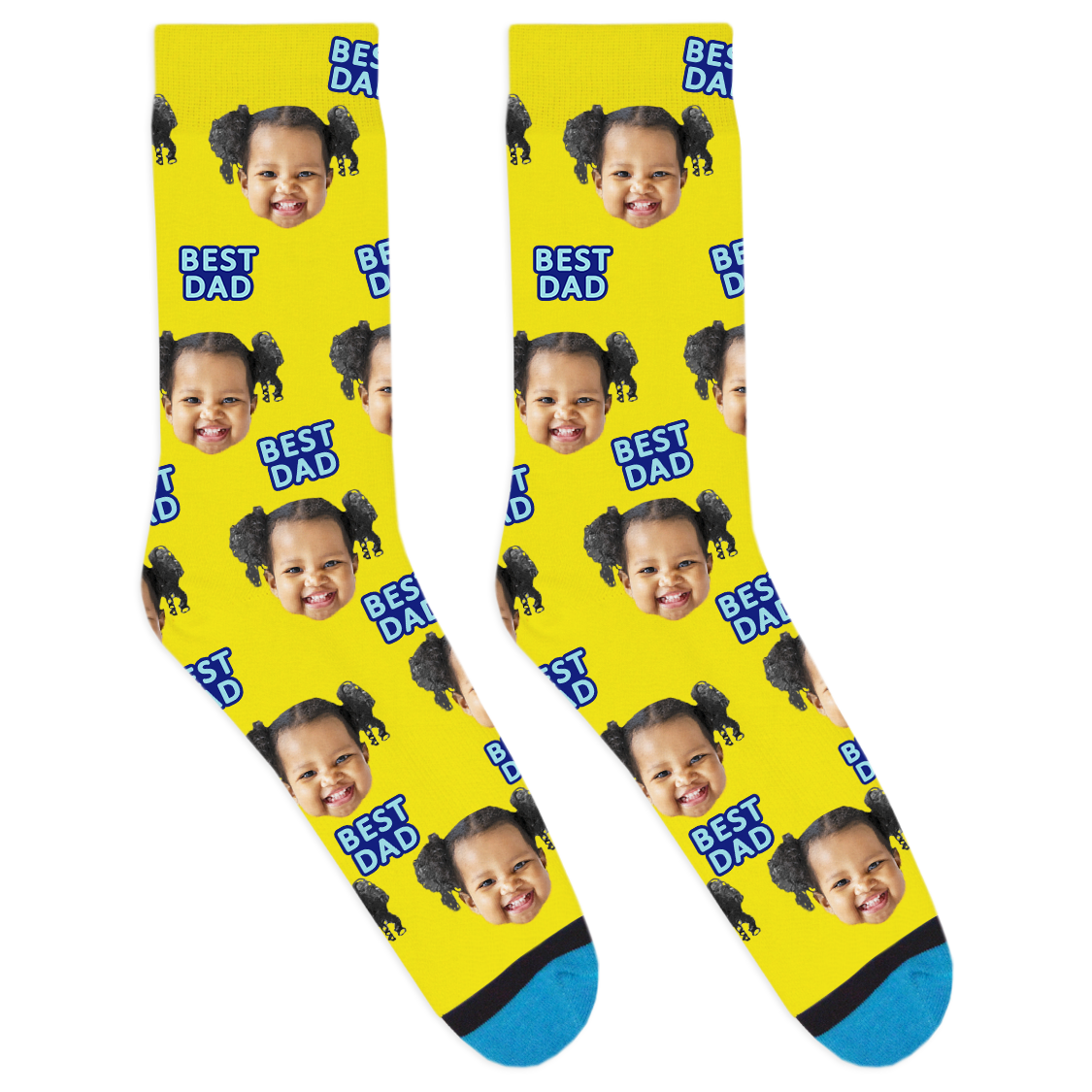 Custom Best Dad Socks