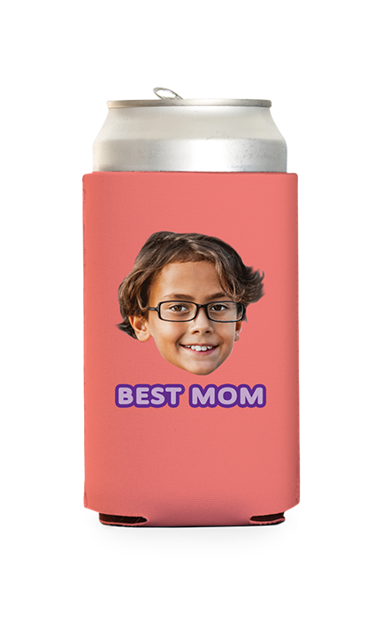 Custom Best Mom Can Cooler
