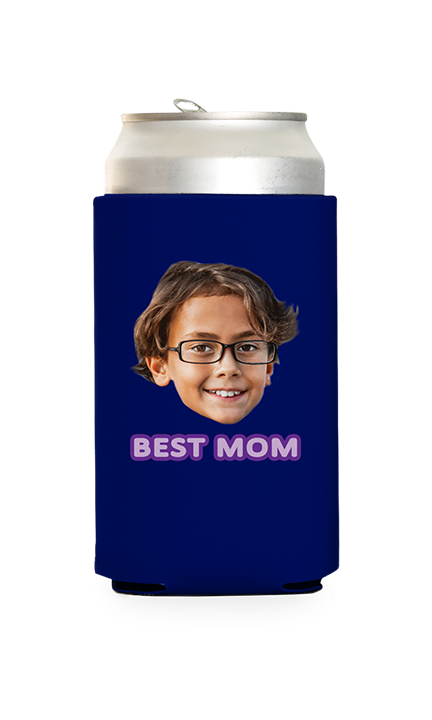 Custom Best Mom Can Cooler