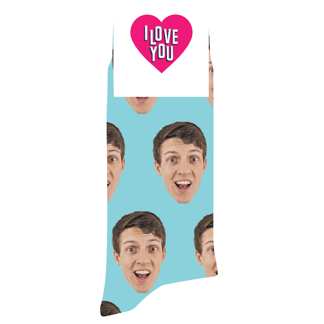 Custom Face Socks with Packaging