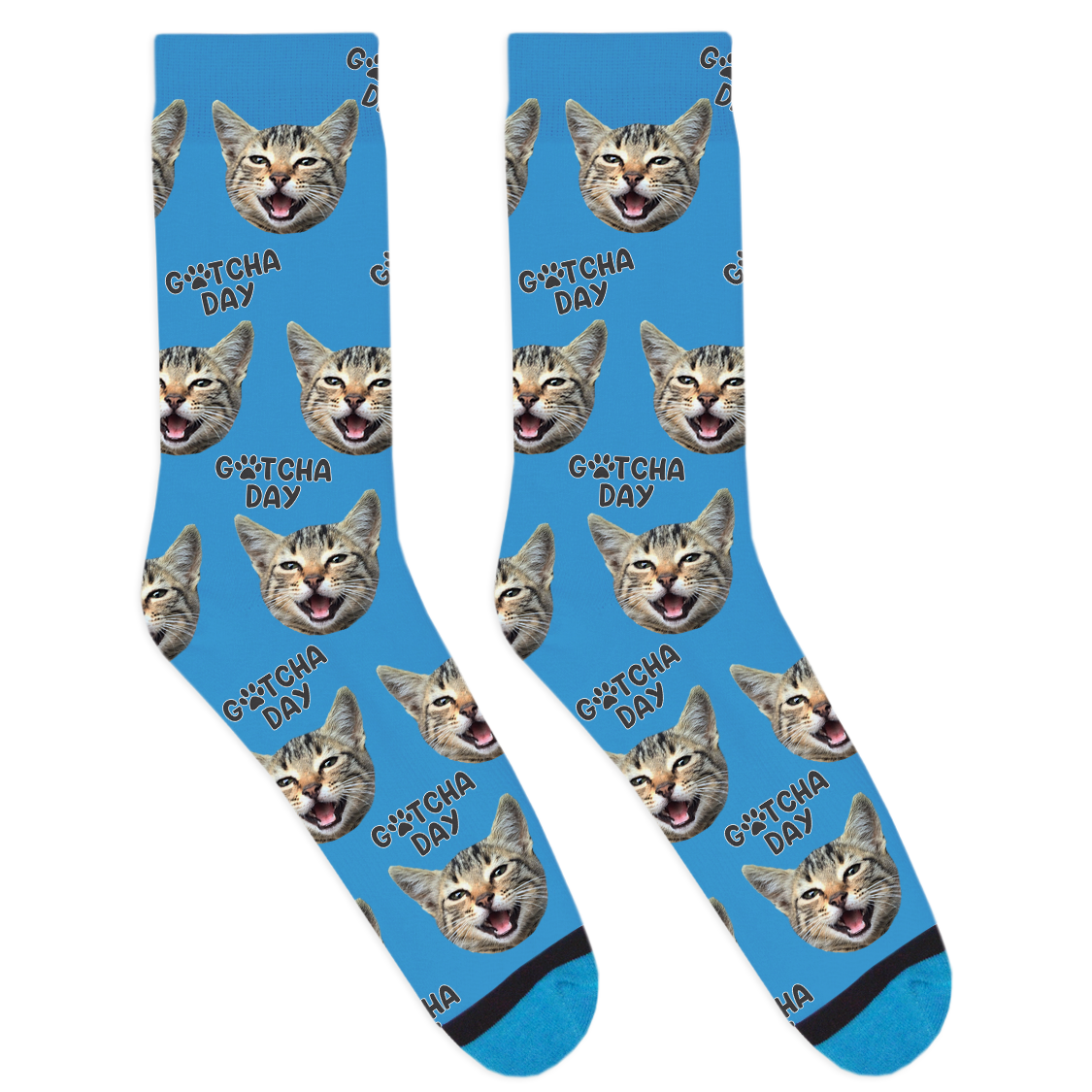 Custom Gotcha Day Socks