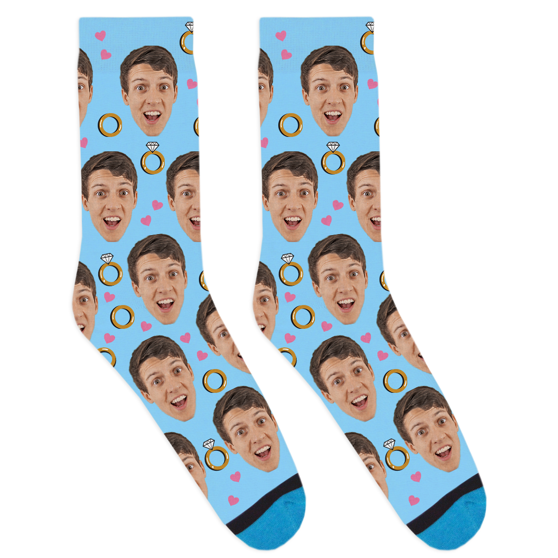 Custom Wedding Socks