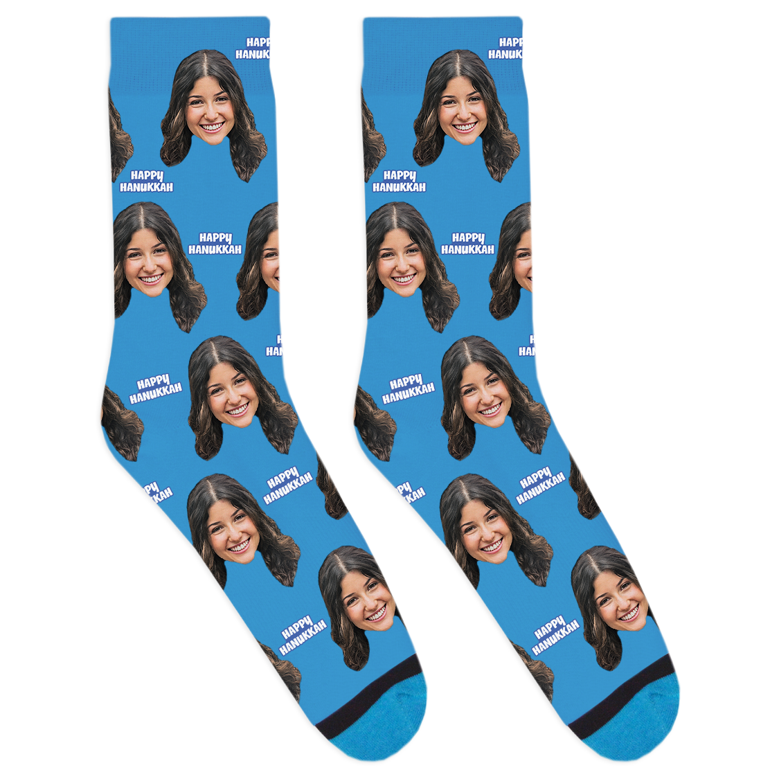 Custom Happy Hanukkah Socks