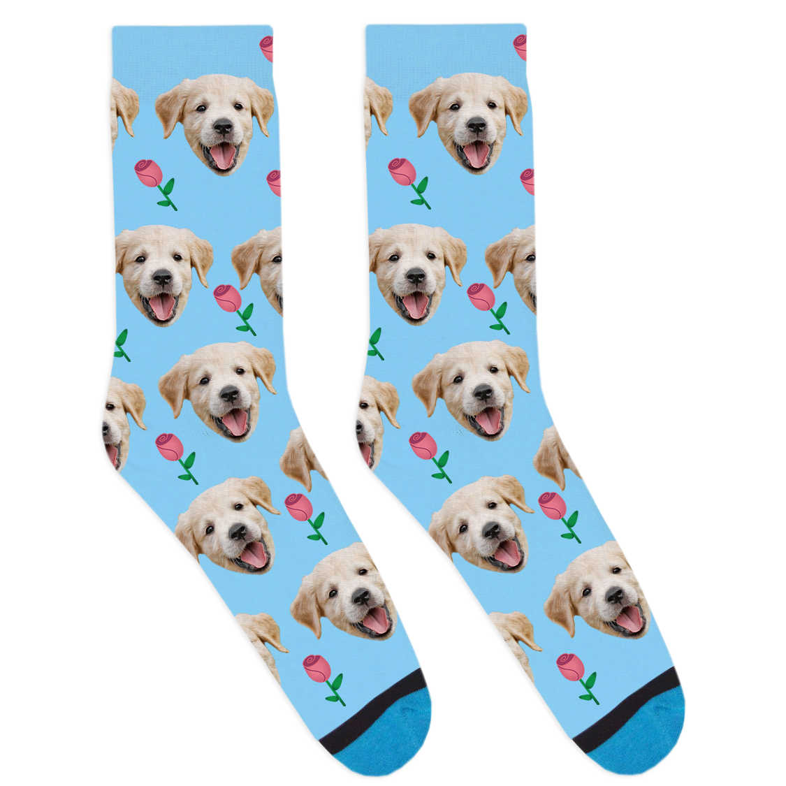 Custom Roses Socks