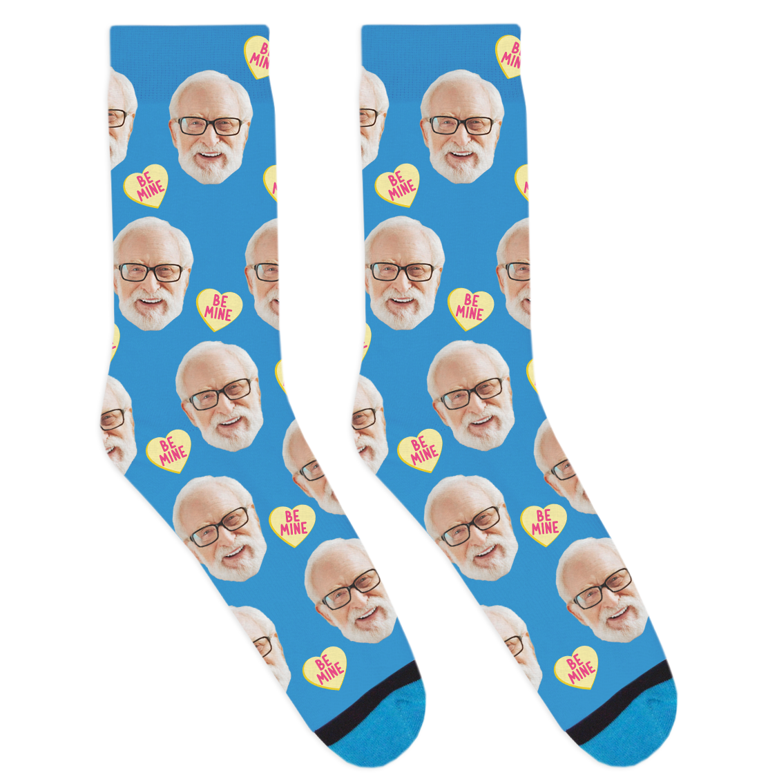 Custom Be Mine Socks