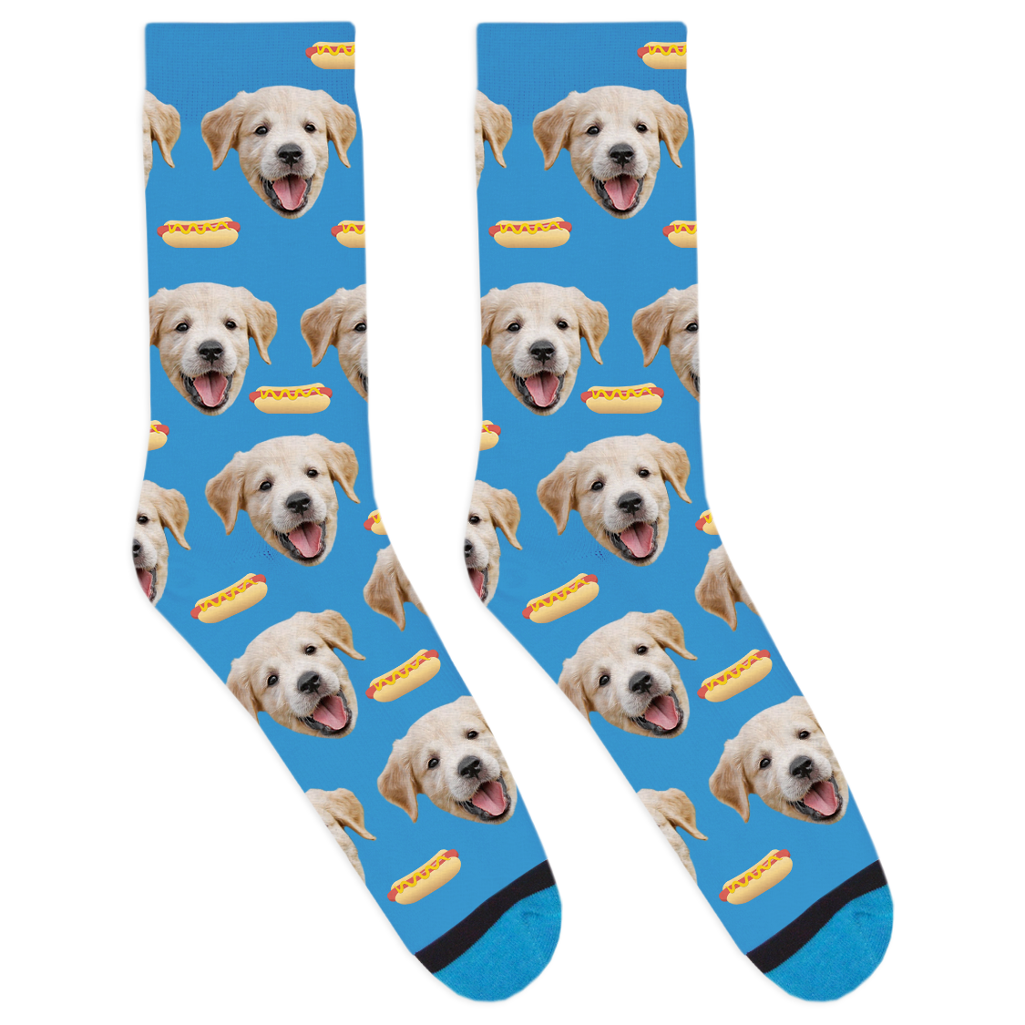 Custom Hotdog Socks