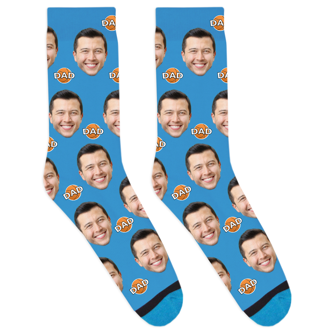 Custom Basketball Dad Socks