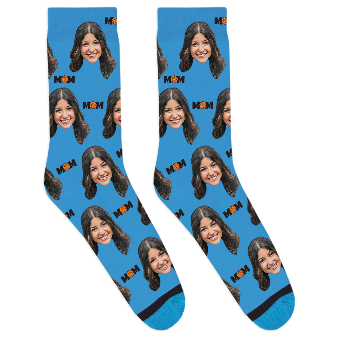 Custom Basketball Mom Socks