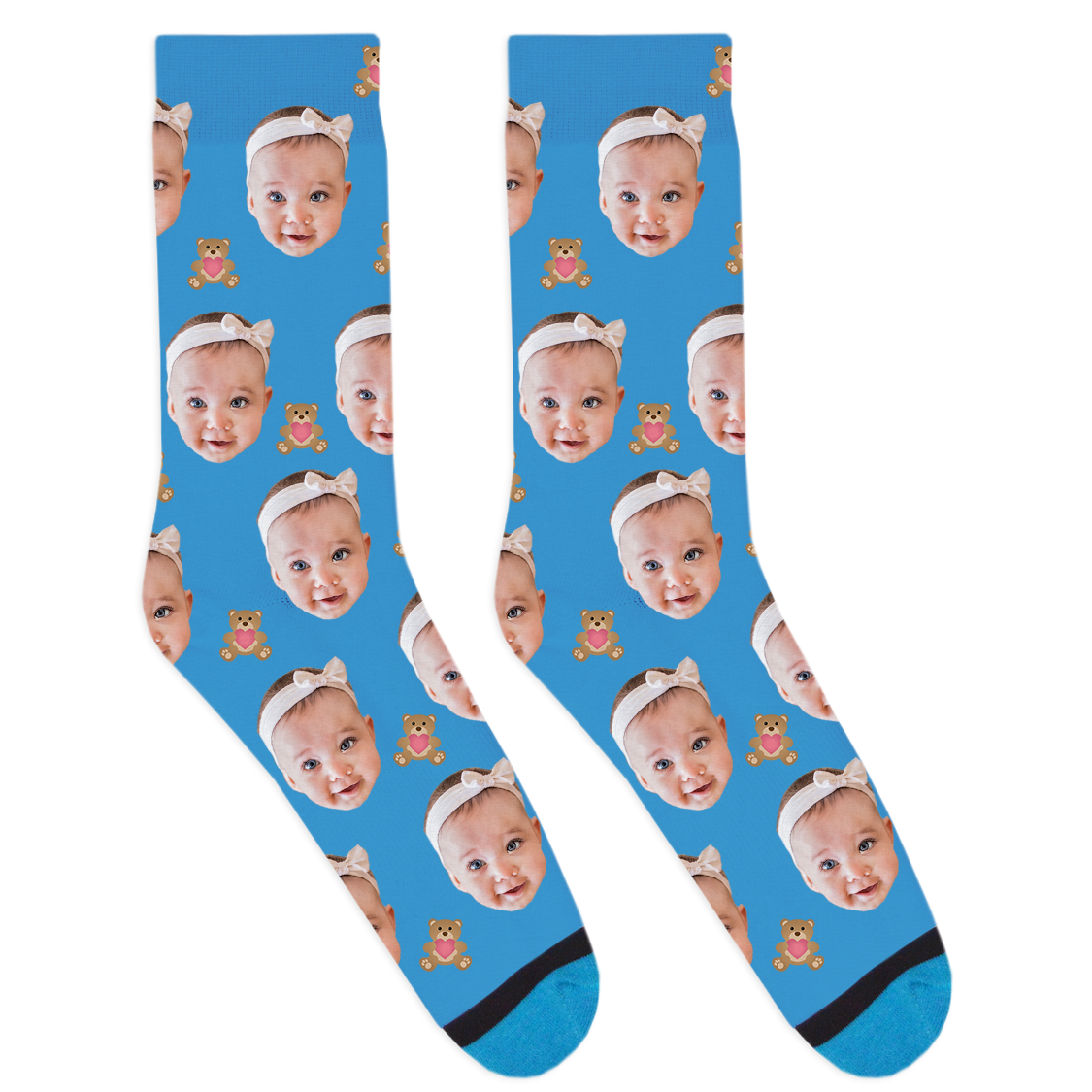 Custom Teddybear Socks