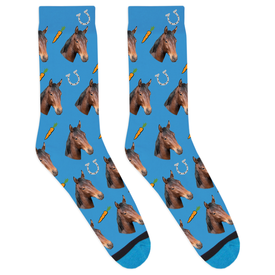 Custom Horse Socks