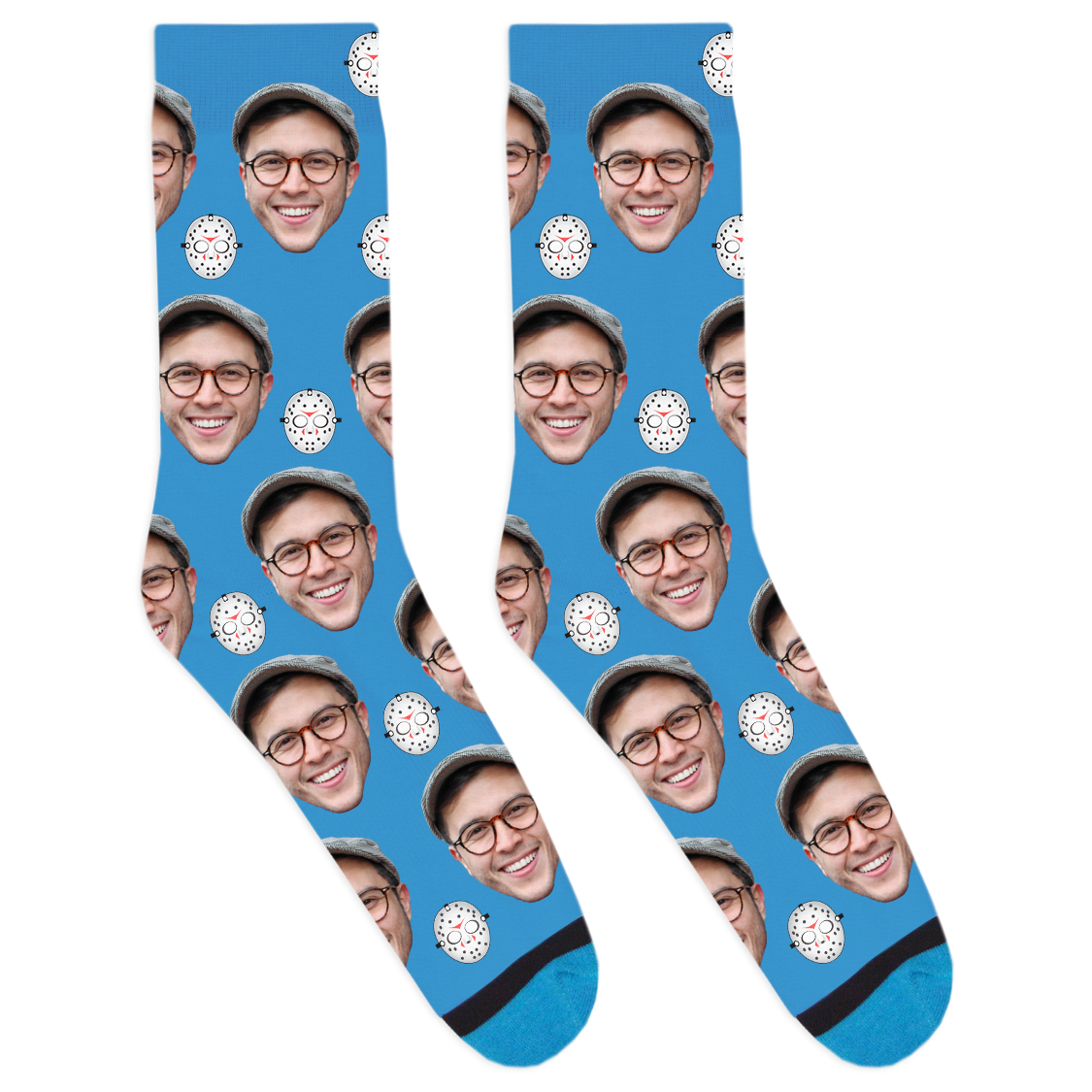 Custom Hockey Mask Socks