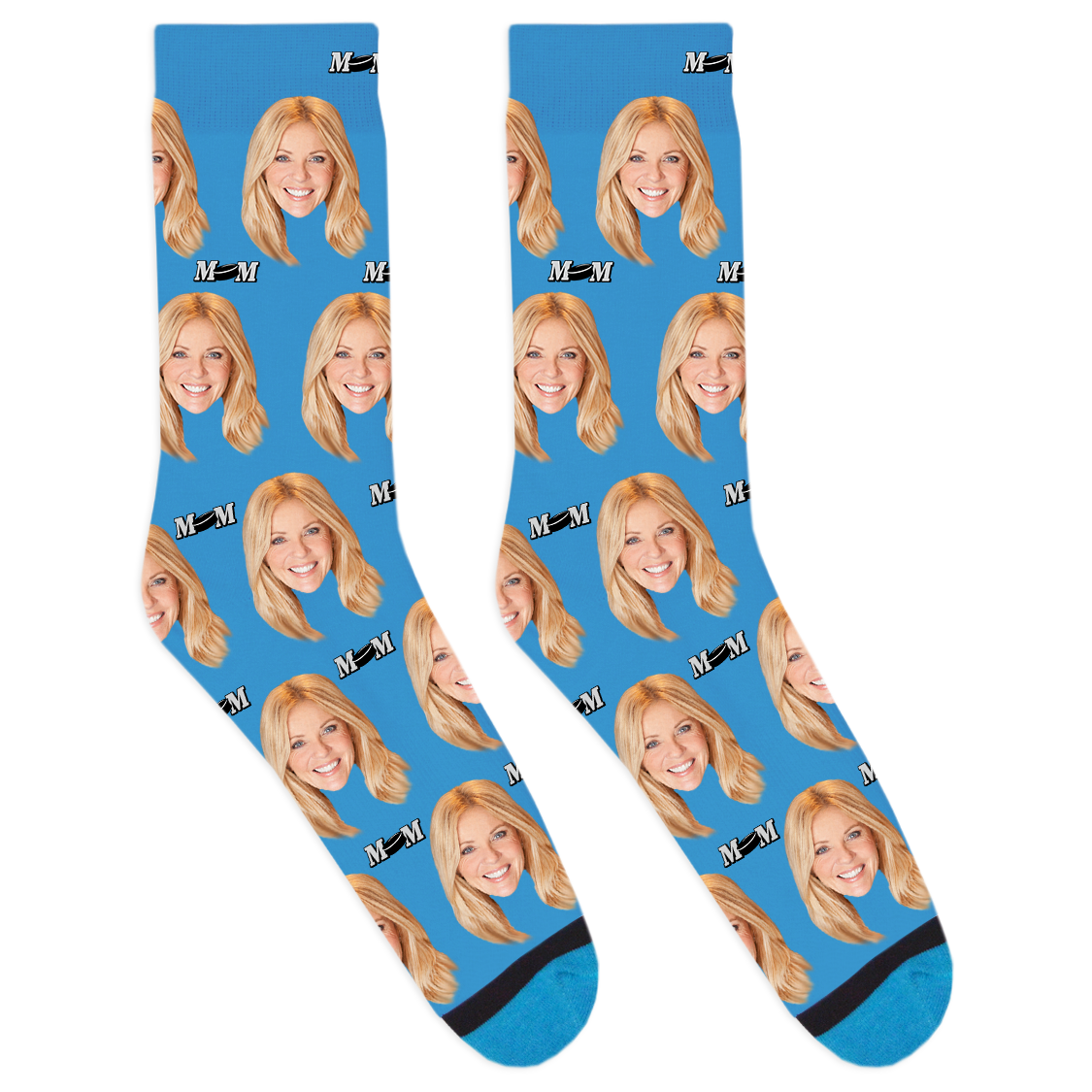 Custom Hockey Mom Socks