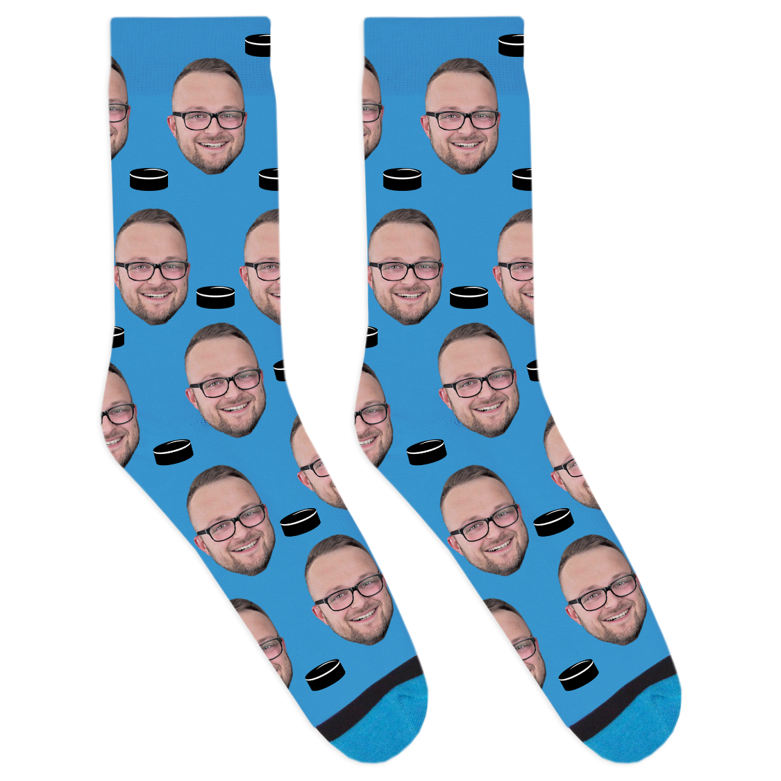 Custom Hockey Puck Socks