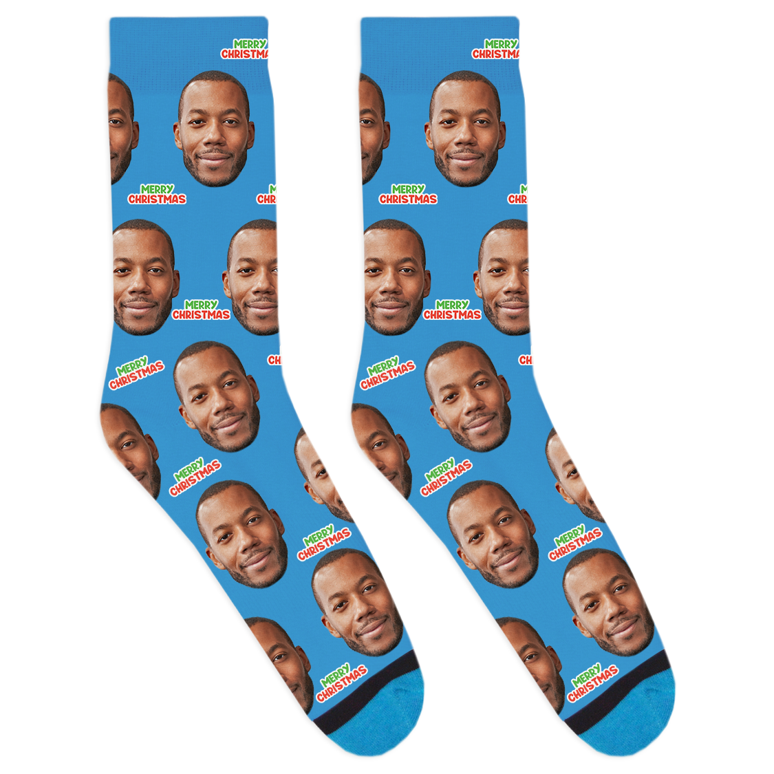 Custom Merry Christmas Socks