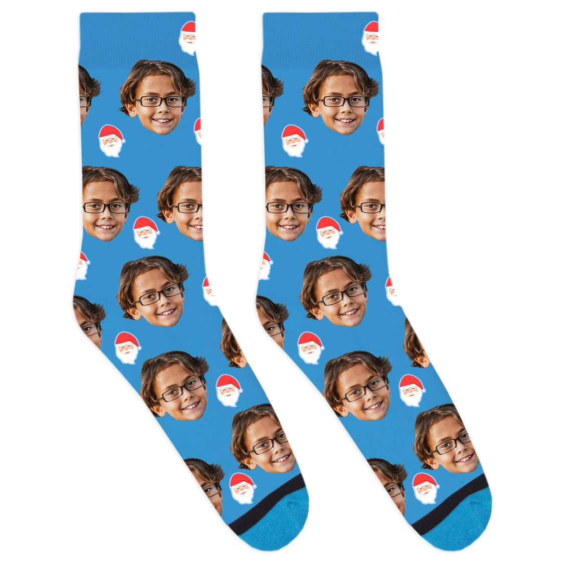 Custom Santa Claus Socks