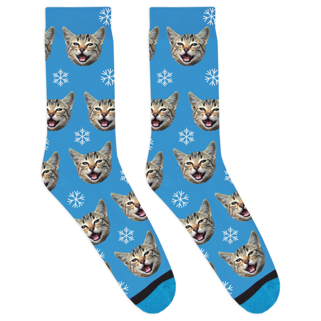 Custom Snowflake Socks