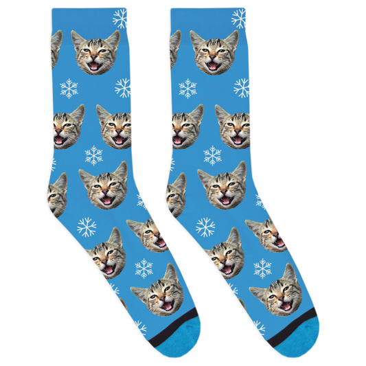 Custom Snowflake Socks