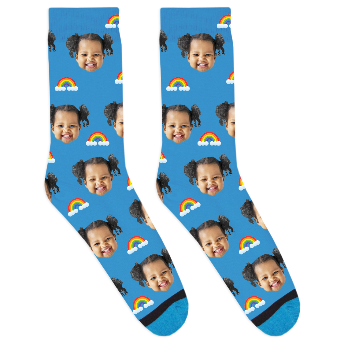 Custom Rainbow Socks