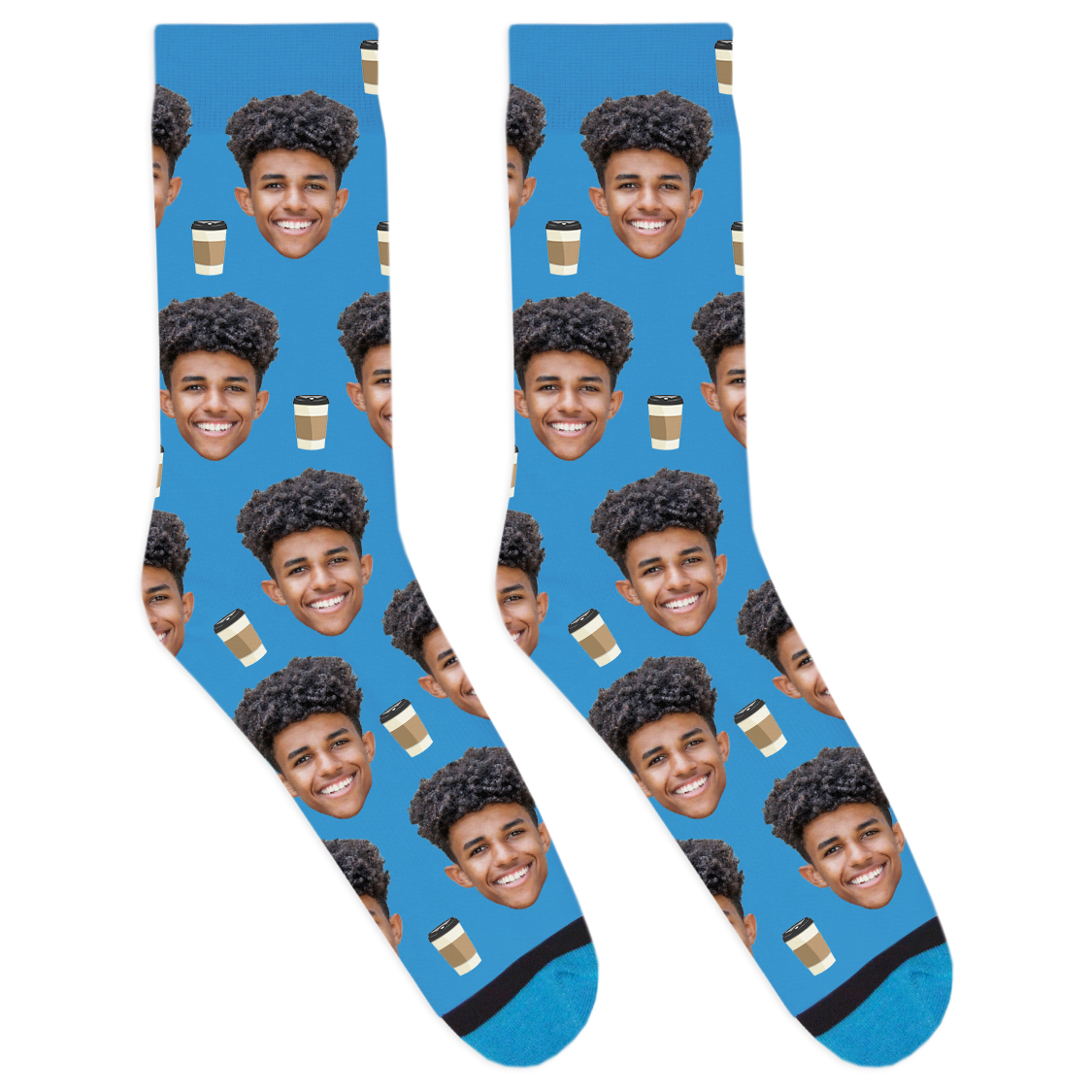 Custom Coffee To Go Socks