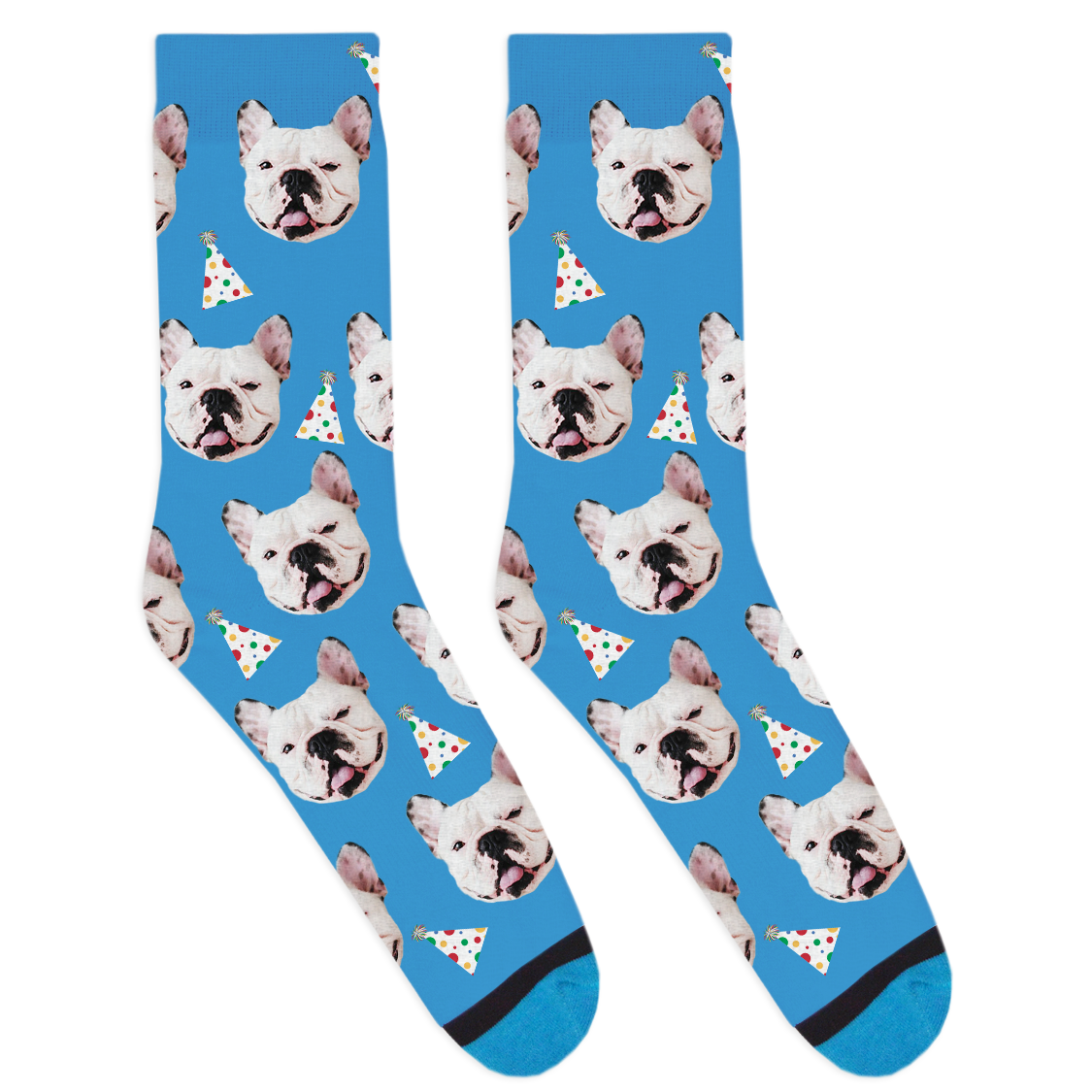 Custom Party Hat Socks