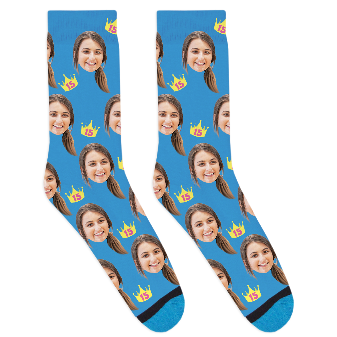 Custom Quinceañera Socks