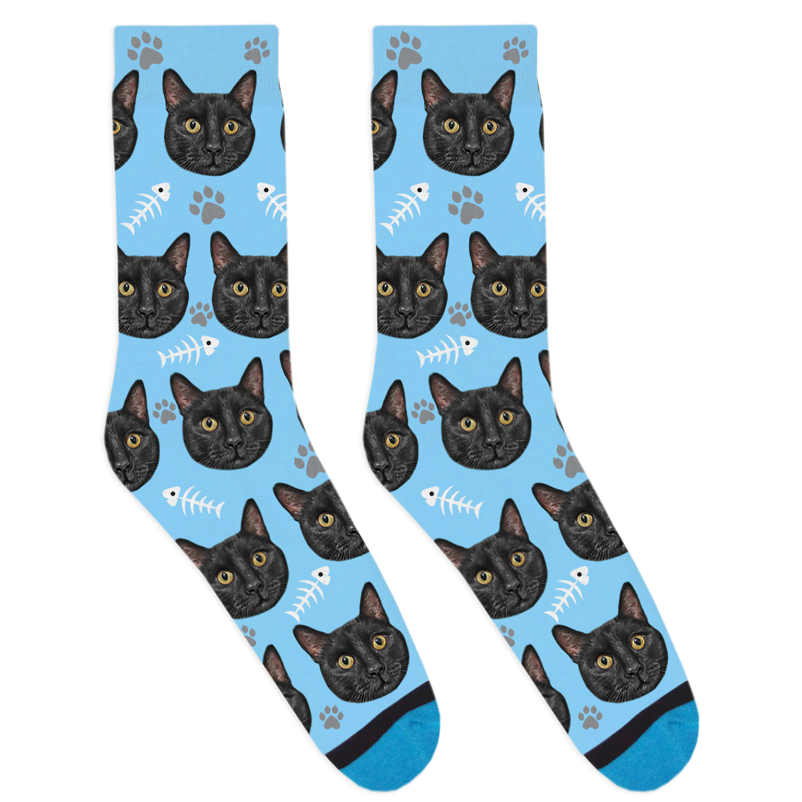Custom Cat Socks