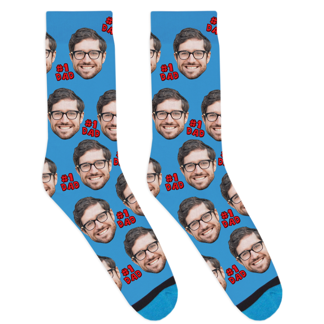 Custom #1 Dad Socks