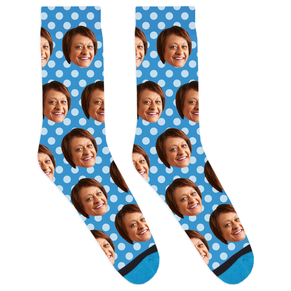 Custom Polka Dot Socks