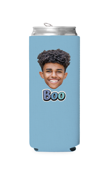 Custom Boo Can Cooler