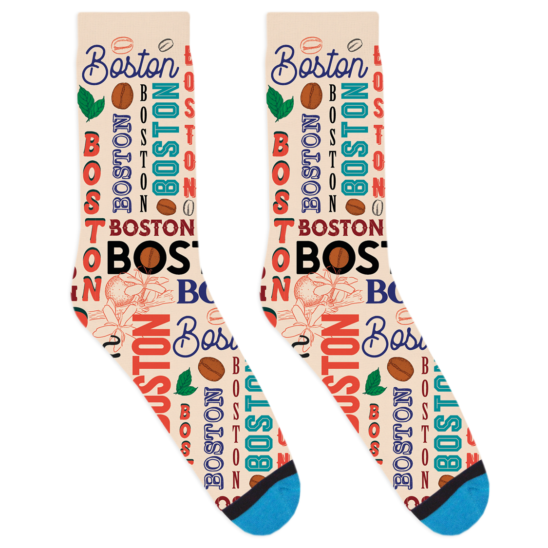 Boston Local Coffee Socks