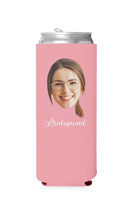 Custom Bridesmaid Can Cooler